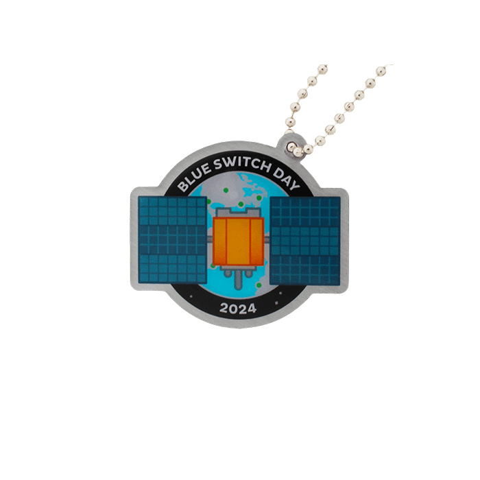 2024 Blue Switch Day - Travel Tag