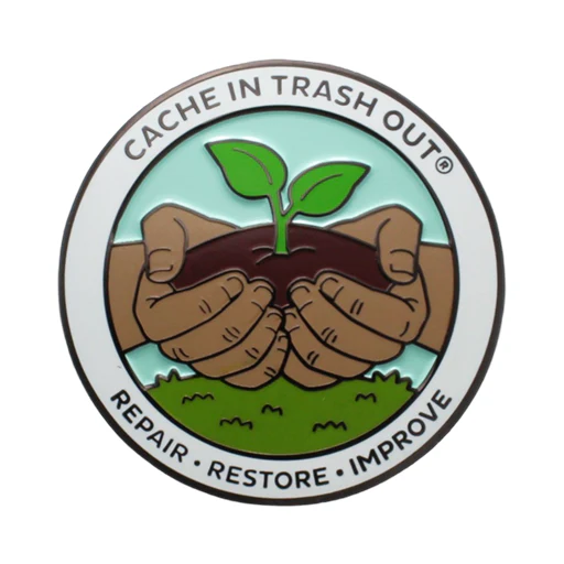 2025 CITO Geocoin- Reparar • Restaurar • Melhorar - Image 3