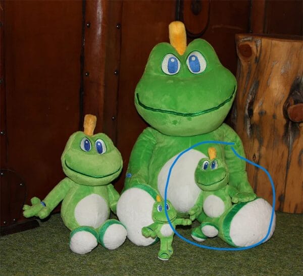 Peluche Pequeno Signal the Frog - Image 2