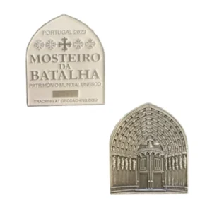 Geocoin Mosteiro da Batalha - Prata (2023)