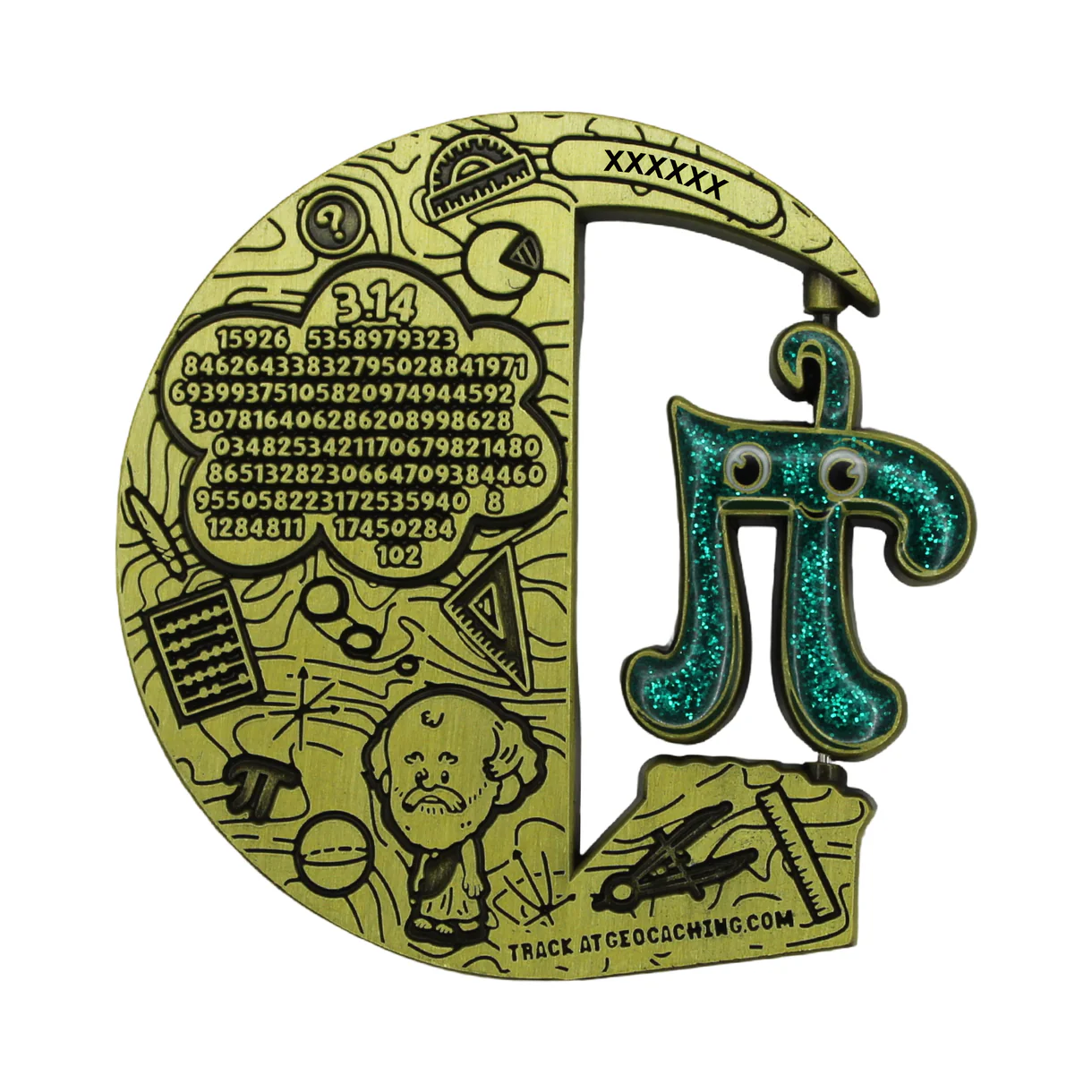 Geocoin dia do Pi 2026 - Image 3