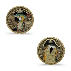 Geocoin Pirata 2026 - Papagaio