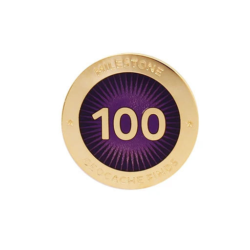 Milestone Pin - 100 Descobertas