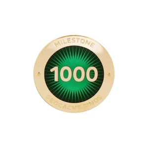 Milestone Pin - 1000 Descobertas