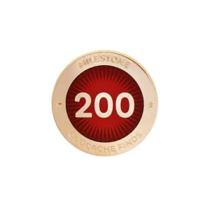 Milestone Pin - 200 Descobertas
