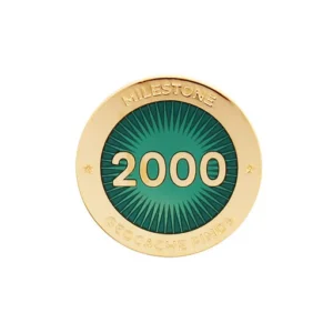 Milestone Pin - 2000 Descobertas