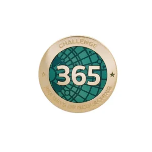 Milestone Pin - 365 dias Geocaching