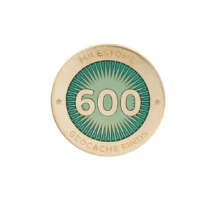 Milestone Pin - 600 Descobertas